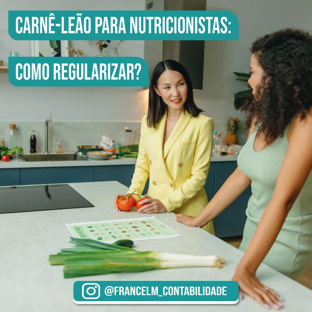 Carnê-leão para nutricionistas: Como quitar e regularizar?